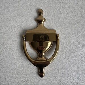 Vintage Brass Door Knocker Spain